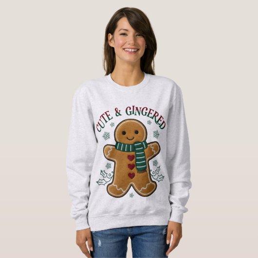 CDcuteandgingered Sweatshirt (Vorne ganz)