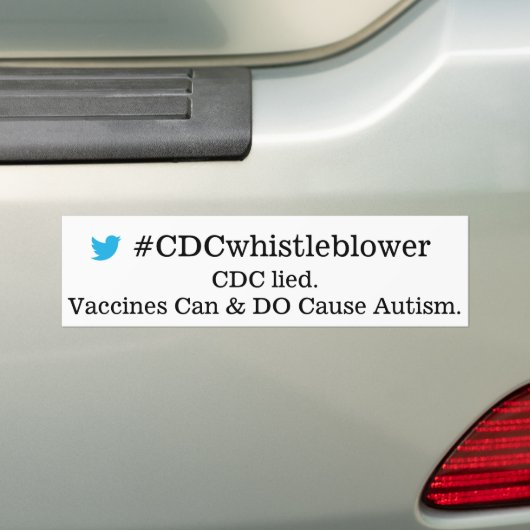 CDCwhistleblower Autoaufkleber (Auf Auto)