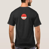 CDD Logo-Mann-T - Shirt mit überholtem Ware-Logo (Rückseite)