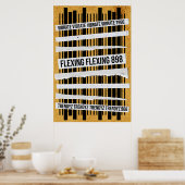CDflexing1966 Poster (Küche)