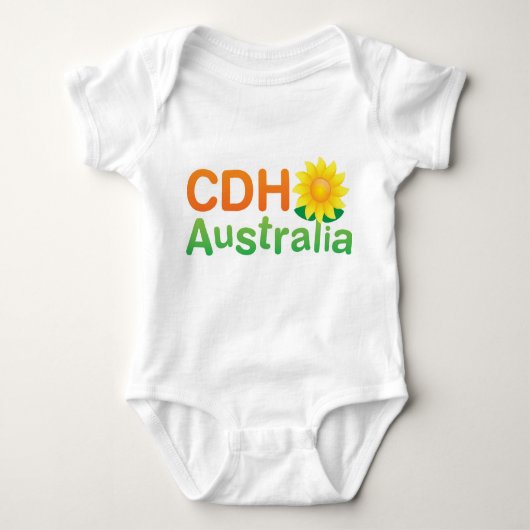 CDH Australien Spielanzug Baby Strampler (Vorderseite)