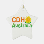 CDH Australien Weihnachtsverzierung Keramik Ornament (Rechts)