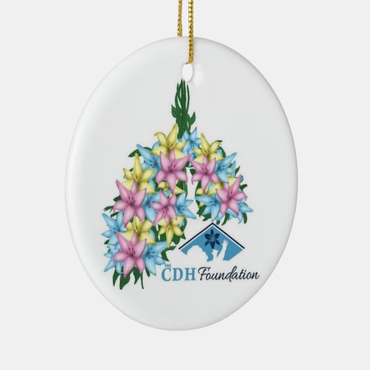 CDH Awareness Acrylic Ornament (Rechts)