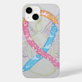 CDH Awareness Ribbon Angel Custom iPhone Case (Rückseite)