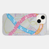 CDH Awareness Ribbon Angel Custom iPhone Case (Rückseite (Horizontal))