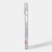 CDH Awareness Ribbon Angel Custom iPhone Case (Rückseite / Links)