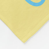 CDH Awareness Ribbon Angel Soft Fleece Blankes (Ecke)