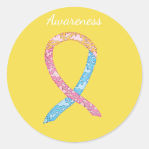 CDH Awareness Ribbon Custom Sticker Decals
