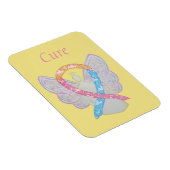 CDH Awareness Ribbon Engel Custom Art Magnete (Rechte Seite)