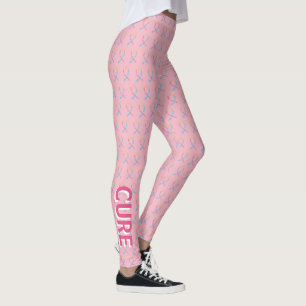 CDH Awareness Ribbon Hope Cure Custom Art Leggings