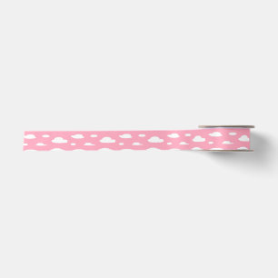 CDH Awareness Ribbon Pink Clouds Satinband