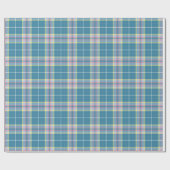 CDH Awareness Tartan Wrapping Paper Geschenkpapier (Flach)