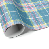 CDH Awareness Tartan Wrapping Paper Geschenkpapier (Rolleneckpunkt)