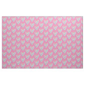 CDH Clouds Awareness Ribbon Angel Fabric Material Stoff (Yard (91,4 cm))
