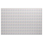 CDH Clouds Awareness Ribbon Angel Fabric Material Stoff (Yard (91,4 cm))