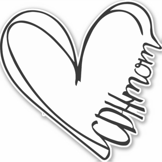 CDH-Mama Aufkleber (Vorderseite)