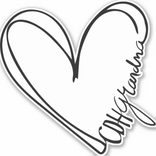 CDH Oma Sticker (Vorderseite)