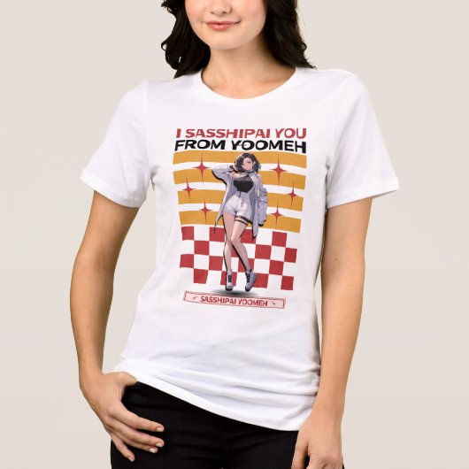 CDisasshipai Tri-Blend Shirt (Vorderseite)