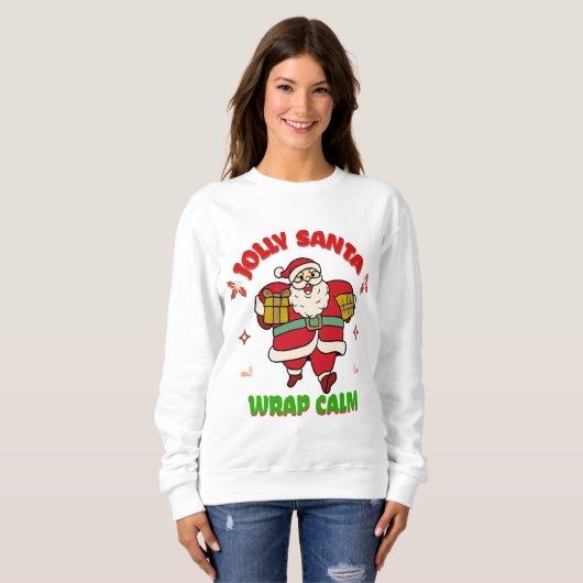CDjollysanta Sweatshirt (Vorne ganz)