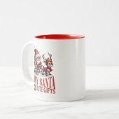 CDjollysantakut Zweifarbige Tasse (Vorderseite Links)