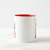 CDjollysantakut Zweifarbige Tasse (Mittel)