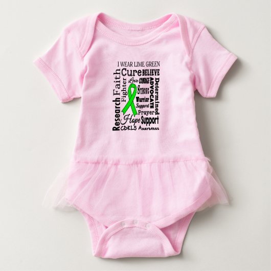 CDKL5 Awareness Baby Bodysuit Baby T-shirt (Vorderseite)