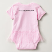 CDKL5 Awareness Baby Bodysuit Baby T-shirt (Rückseite)
