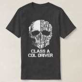 Cdl-Treiber der Klasse A T-Shirt (Design vorne)