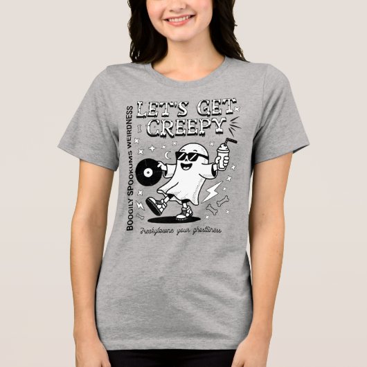 CDletsgetgruselig Tri-Blend Shirt (Vorderseite)
