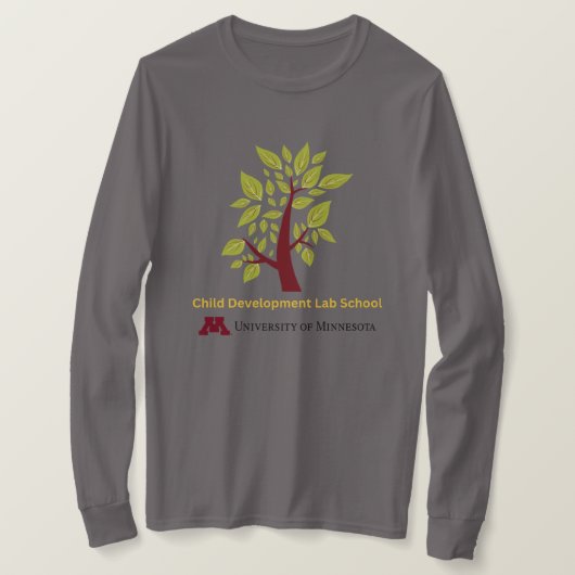 CDLS Langarm-Logo-T-Shirt T-Shirt (Design vorne)