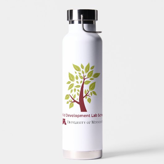 CDLS-Logo-isolierte Wasserflasche Trinkflasche (Links)