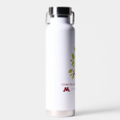 CDLS-Logo-isolierte Wasserflasche Trinkflasche (Vorne)