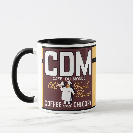 CDM Kaffeebekleber Tasse ・ Keramik 11 oz. (Links)