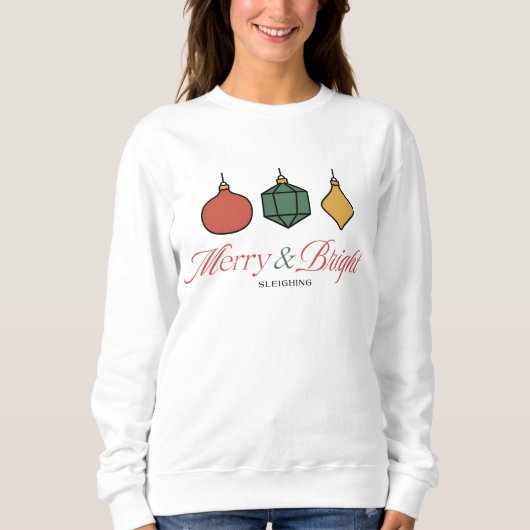 CDmerryandbright Sweatshirt (Vorderseite)