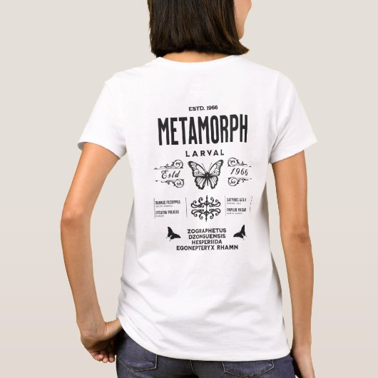 CDmetamorph T-Shirt (Rückseite)