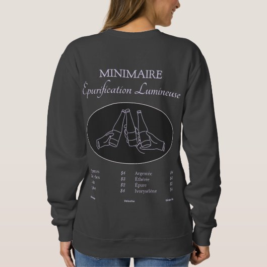 CDminimaire Sweatshirt (Rückseite)