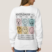CDmoodloader Sweatshirt (Rückseite)