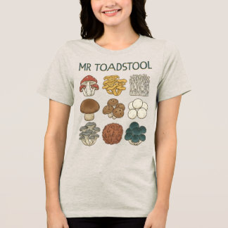 CDmrtoadstool Tri-Blend Shirt