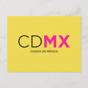 CDMX-Postkarte Postkarte