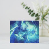 CDO-BLAUE SOULE-POSTCARD POSTKARTE (Stehend Vorderseite)