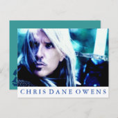 CDO-BLAUE WALD POSTKARTE (Vorne/Hinten)