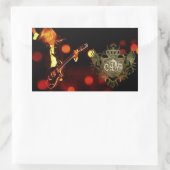 CDO-Gitarre-Akkord - Aufkleber (Tasche)