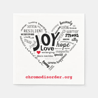 CDO Heart Napkin Serviette