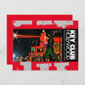 CDO-KEY CLUB POSTKARTE (Vorne/Hinten)