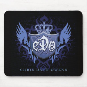 CDO - Krone u. Schild - Mausunterlage Mousepad