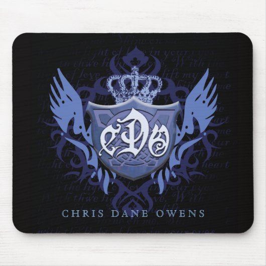 CDO - Krone u. Schild - Mausunterlage Mousepad (Vorne)