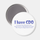 CDO MAGNET (Vorderseite/Rückseite)