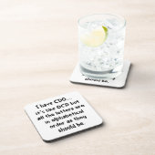 CDO mögen OCD Untersetzer (Rechte Seite)