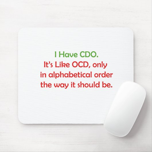 CDO MOUSEPAD (Mit Mouse)