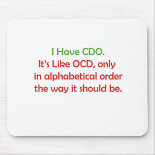 CDO MOUSEPAD
